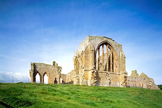 Egglestone Abbey from the north-east