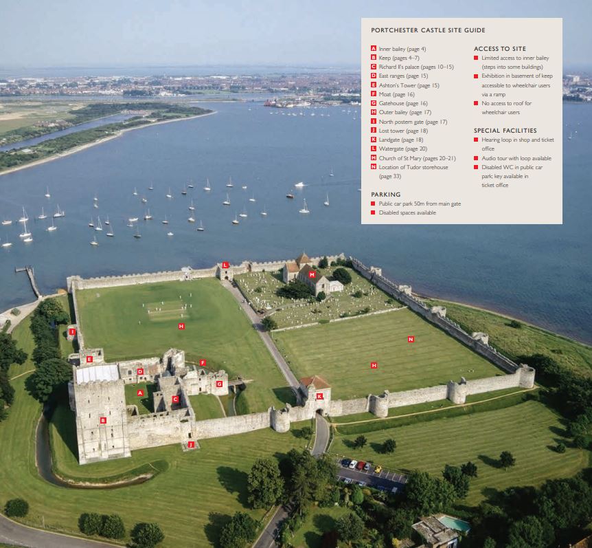 Portchester Site Map