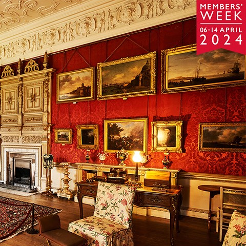 Image: paintings at Audley End