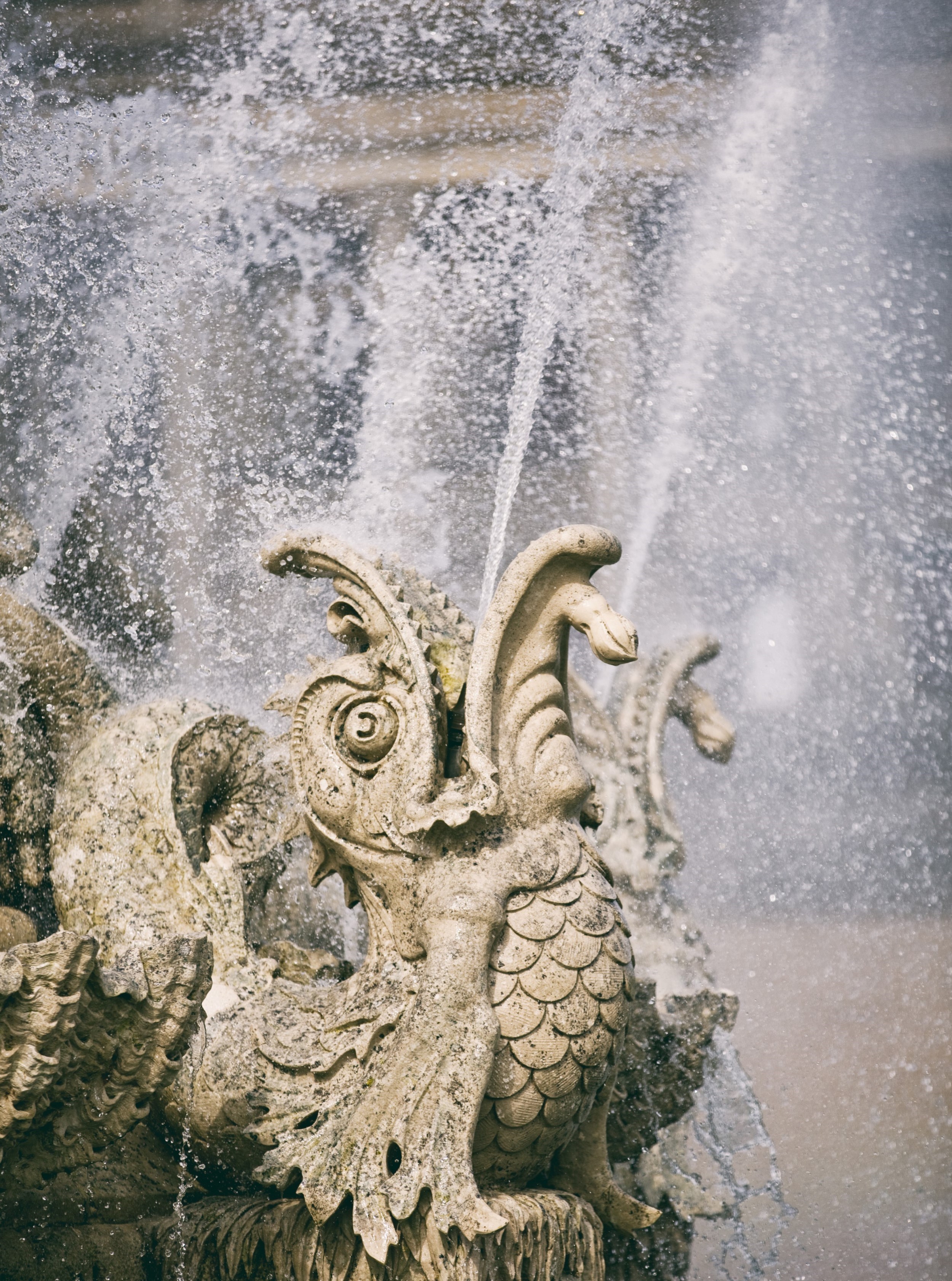 Image: The Perseus & Andromeda fountain at Witley Court and Gardens