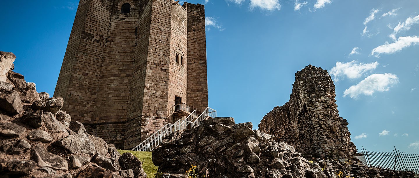 Conisbrough Castle keep Conisbrough Castle keep
