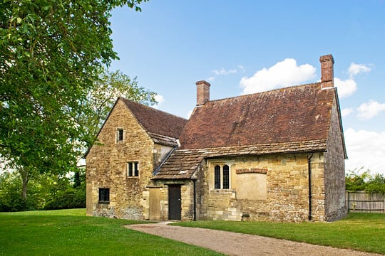Fiddleford Manor from the south-east