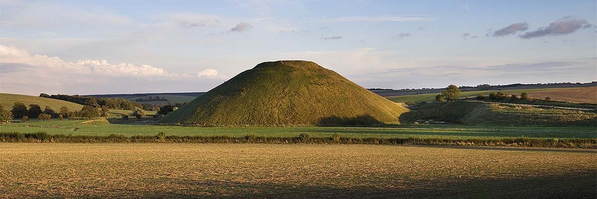 A general view of Silbury Hill