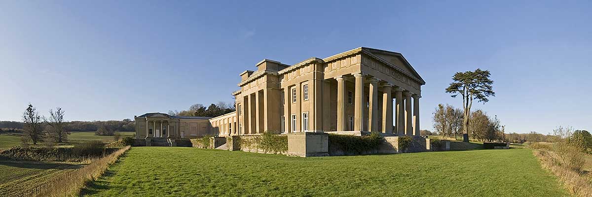 The Grange at Northington, looking north-west