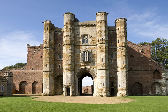 Rear view of the gatehouse, Thornton Abbey and Gatehouse