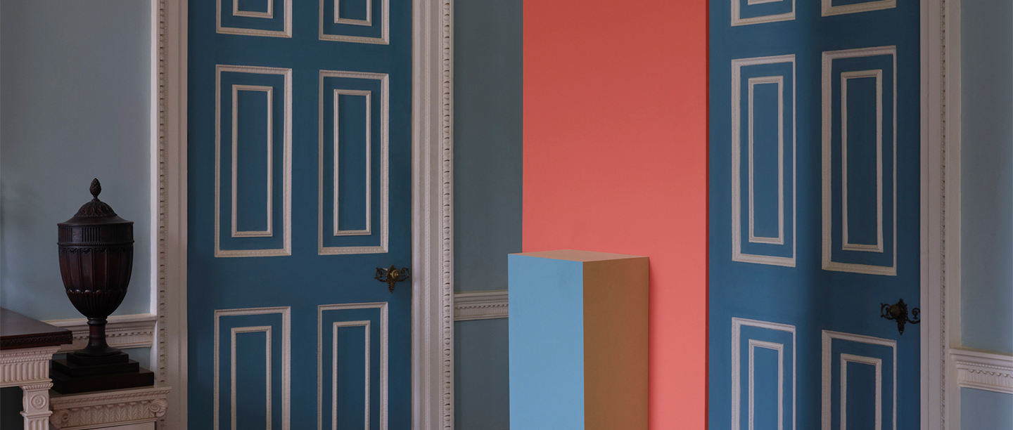 Image: Graphenstone paint panels at Kenwood