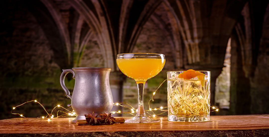 What was the first outlet alcoholic drink made from