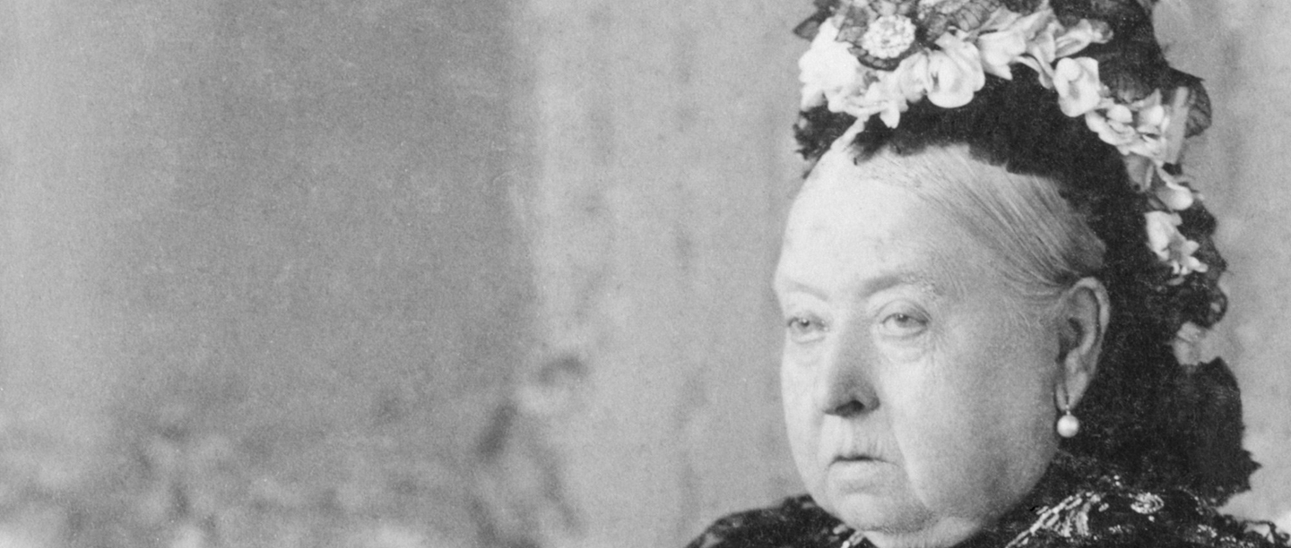 A photograph of Queen Victoria in old age