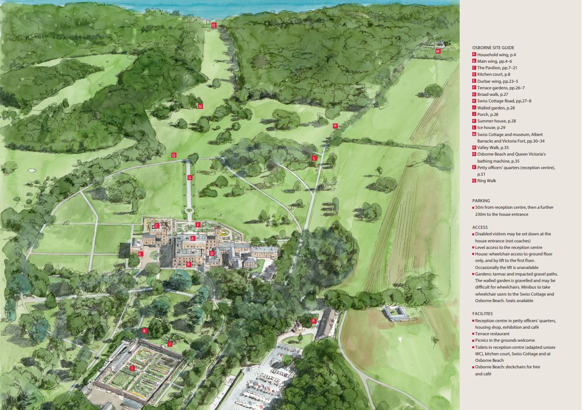 Osborne Site Map