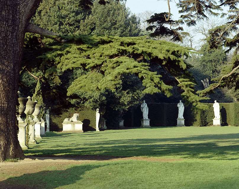 The exedra at Chiswick House in London
