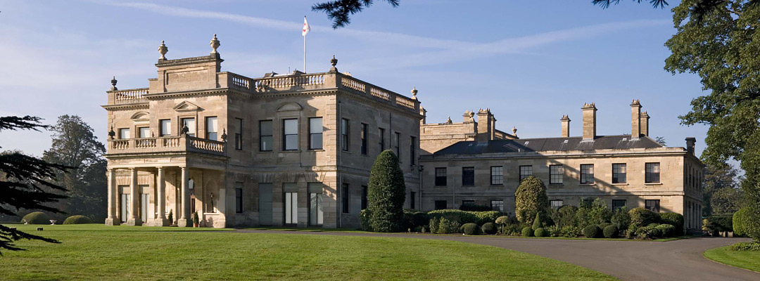 Exterior view of Brodsworth Hall, South Yorkshire