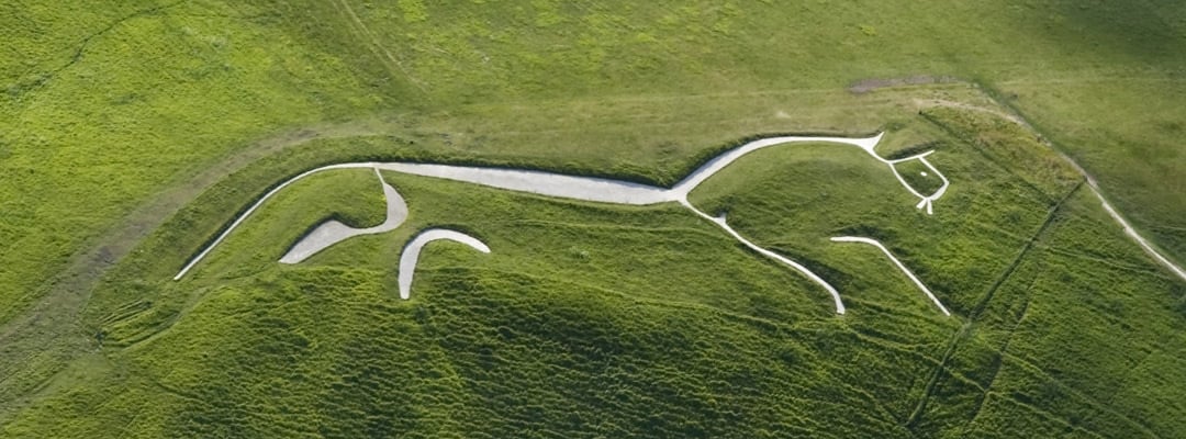 The White Horse at Uffington, Oxfordshire