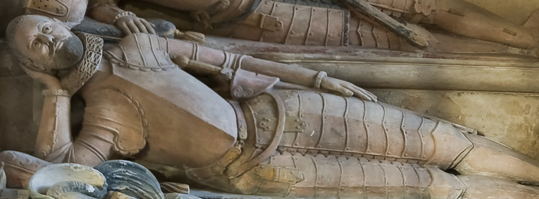 The tomb of Edward Seymour II in Berry Pomeroy church