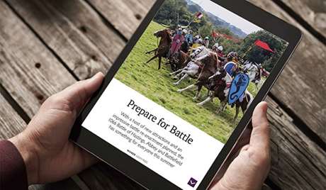 DISCOVER HISTORY ON THE MOVE: Read the latest features on your tablet or iPad