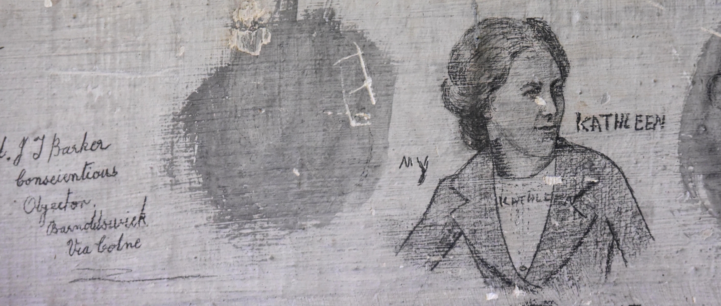 Graffiti at Richmond Castle