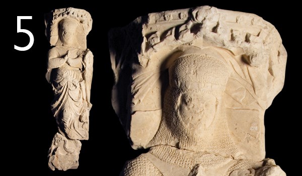 Effigy of Henry Percy, Lord of Alnwick: this effigy of Henry Percy, Lord of Alnwick, once lay in front of the high altar at Fountains Abbey near Ripon.