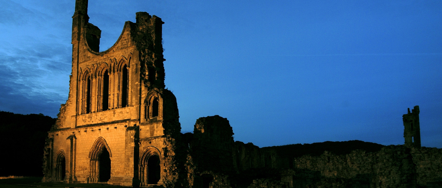 Image: Byland Abbey (copyright Historic England)