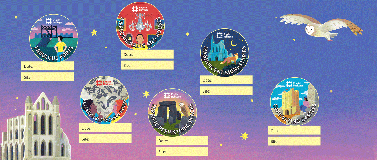 Image showing some of the pop badges available to collect