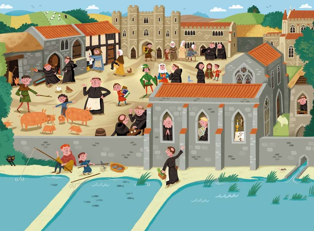 Kids Rule Medieval Monasteries English Heritage -