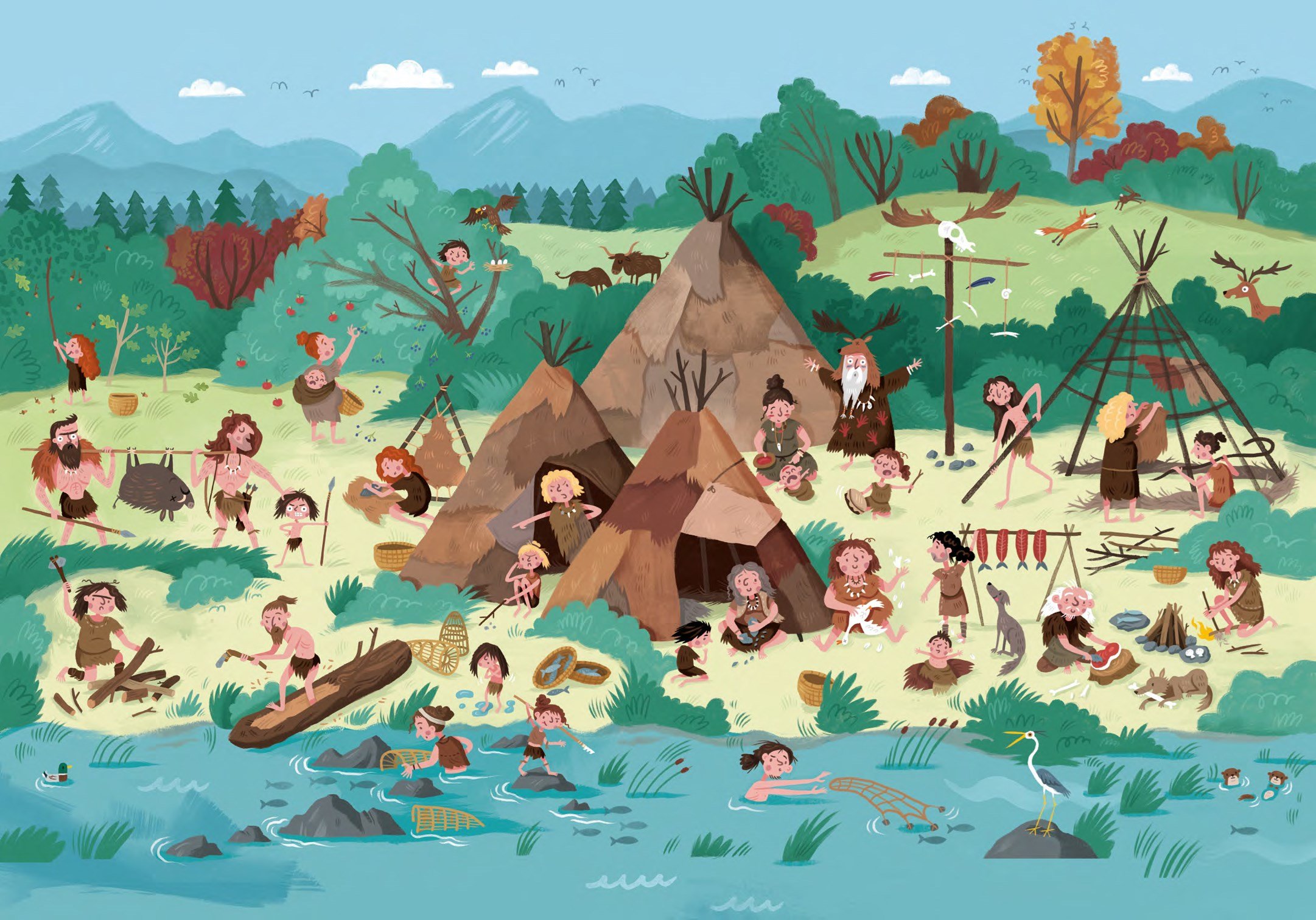 Stone Age Poster