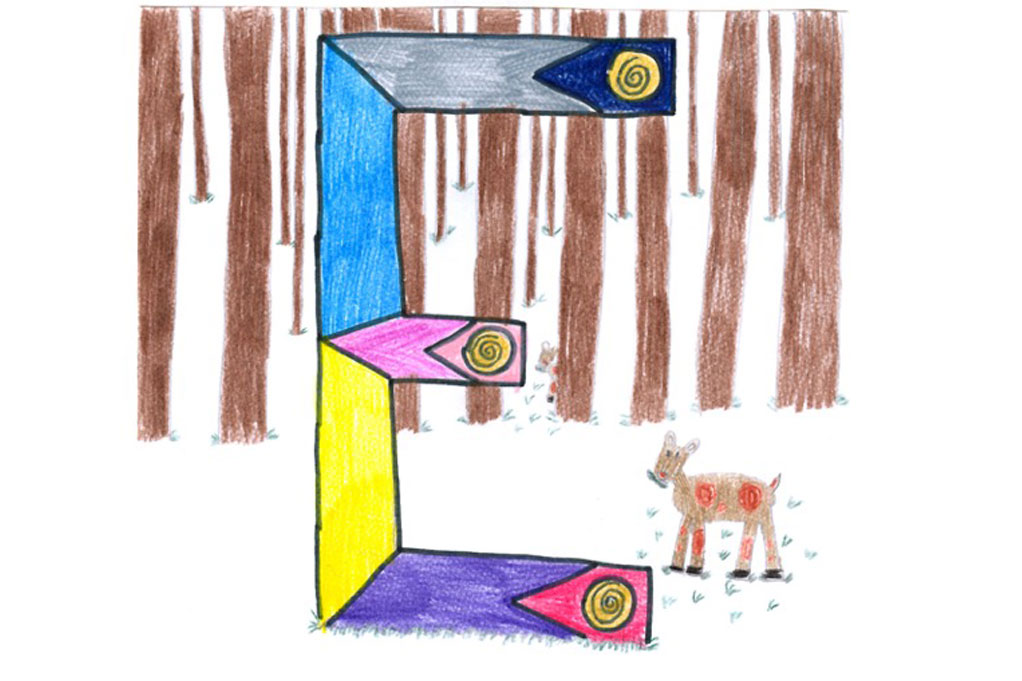 Esmé Fuller, aged 9