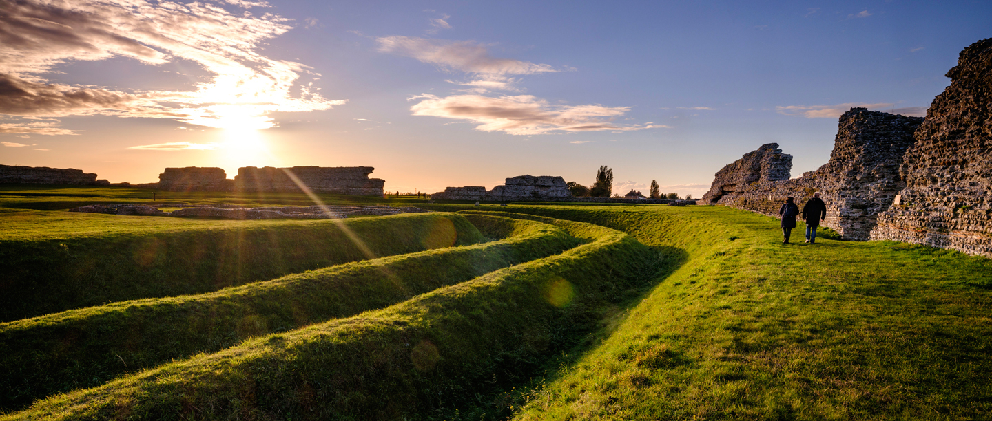 Image: Richborough Roman Fort and Amphitheatre