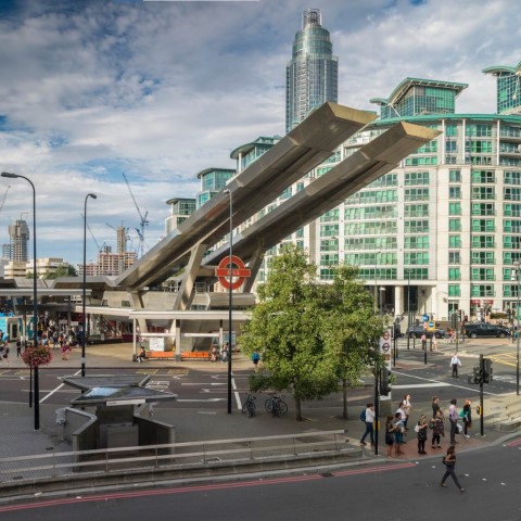 Photo of Vauxhall station in London