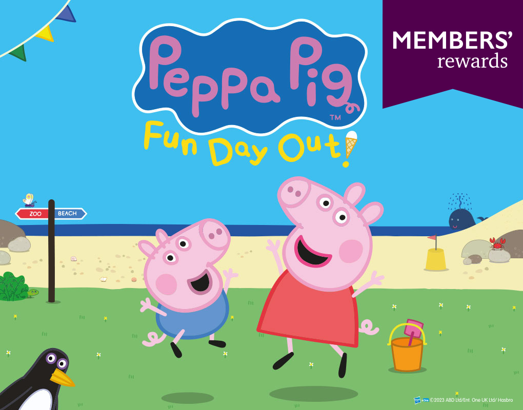 Members' Rewards Peppa Pig prize draw English Heritage
