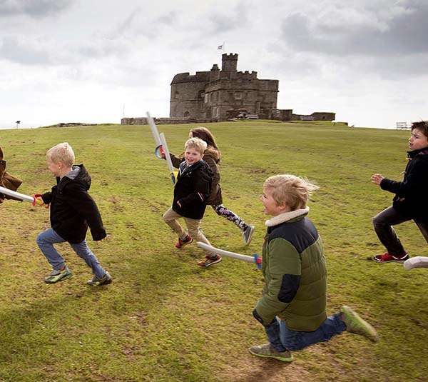 PENDENNIS CASTLE, CORNWALL