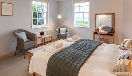 Master bedroom, ground floor Master bedroom, ground floor