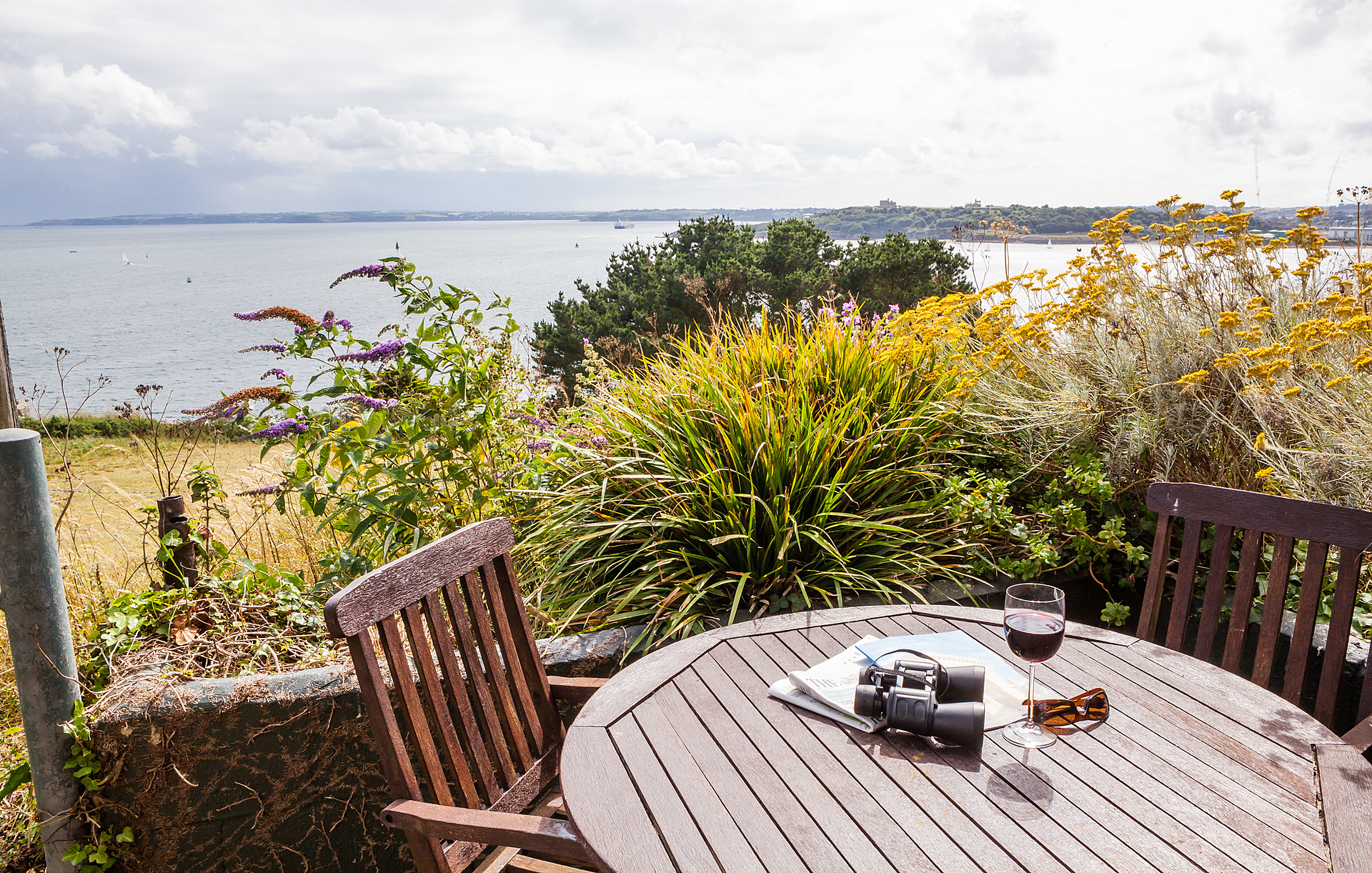 Outdoor private dining