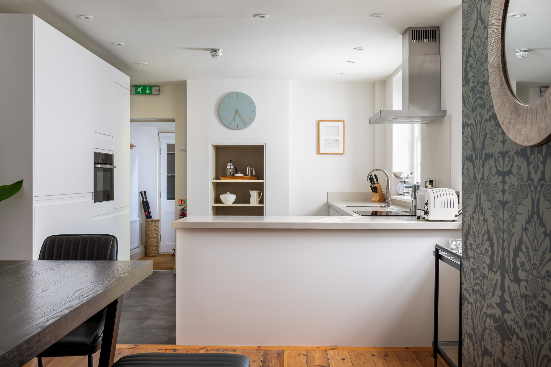 Kitchen and dining room