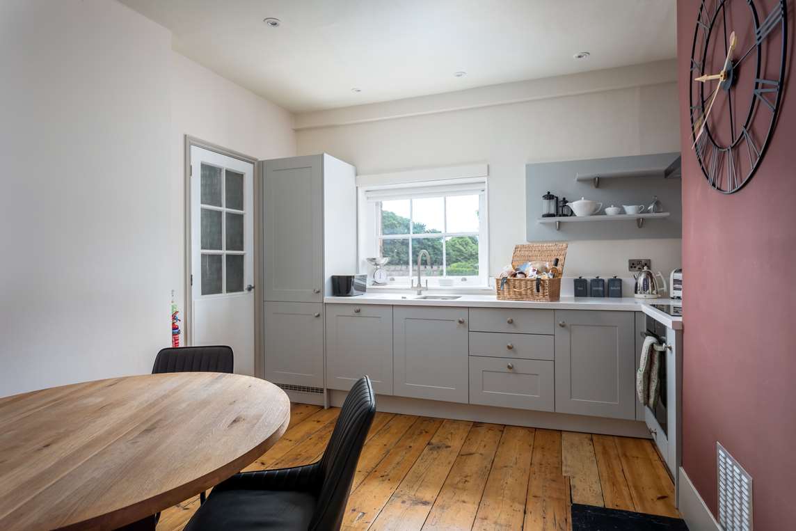 Kitchen and dining, first floor  Kitchen and dining, first floor