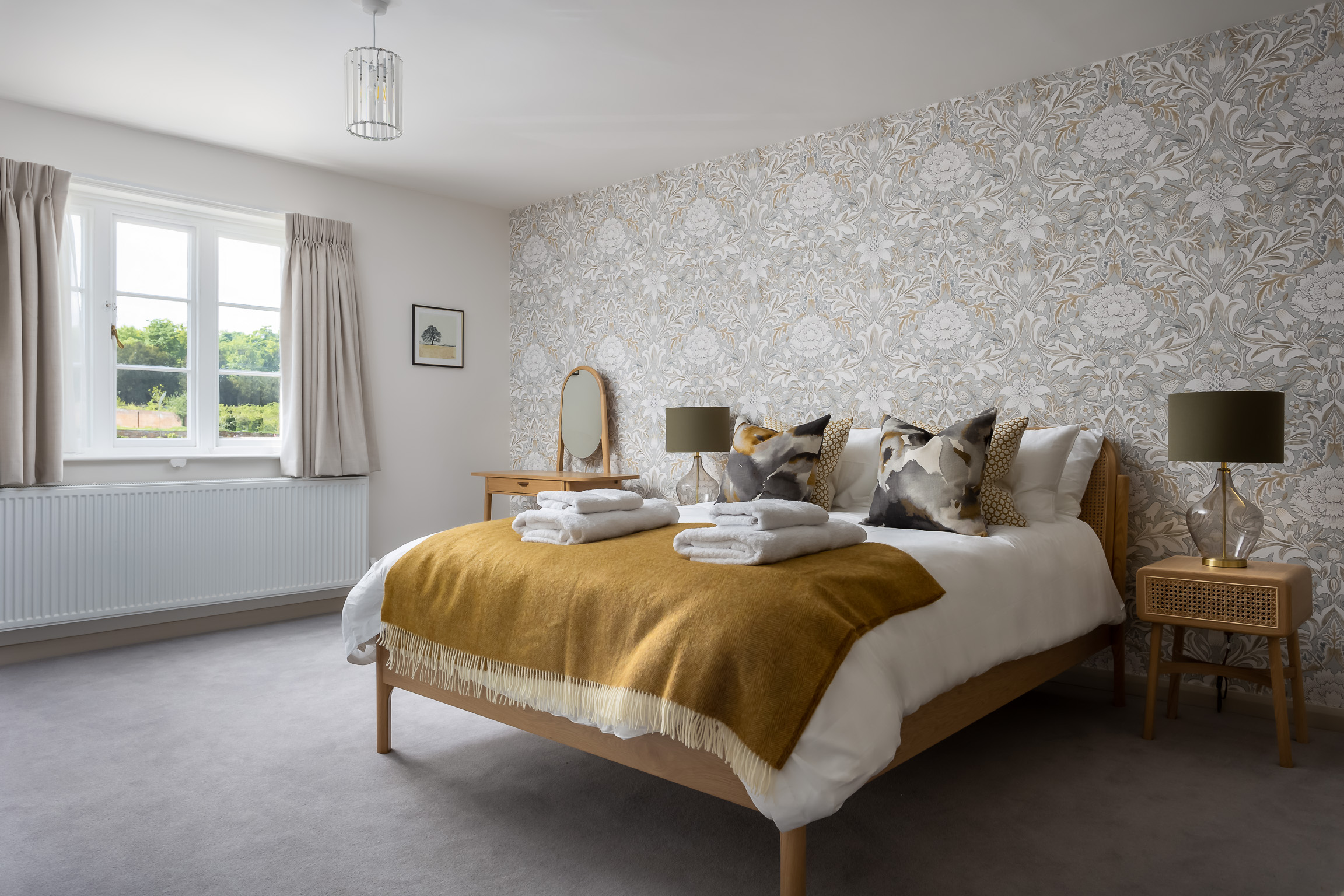 Master bedroom, first floor 