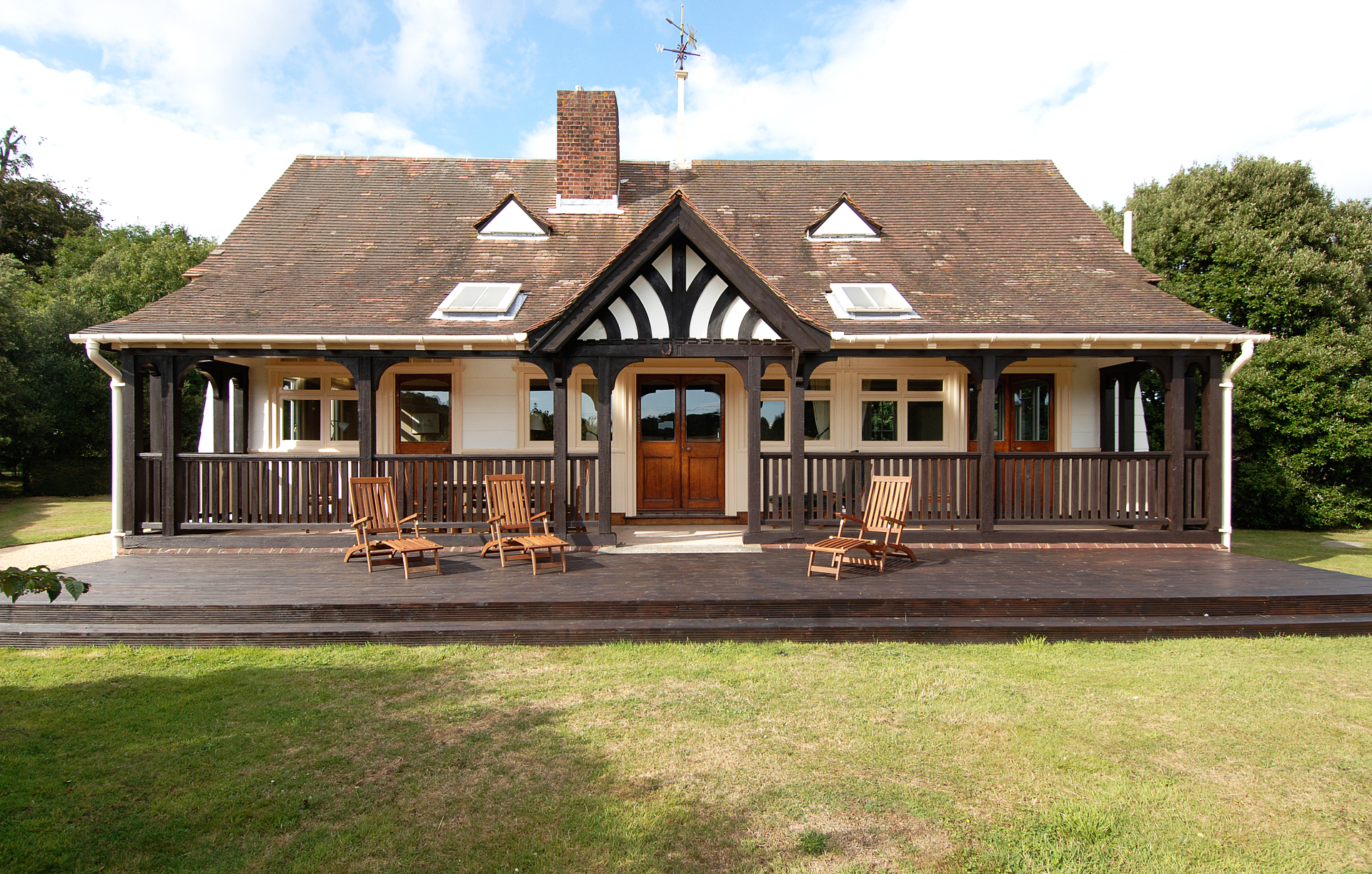 Pavilion Cottage, back