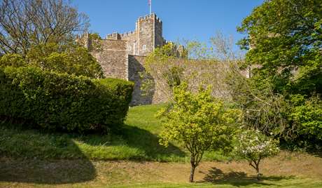 Private garden and view of the castle Private garden and view of the castle