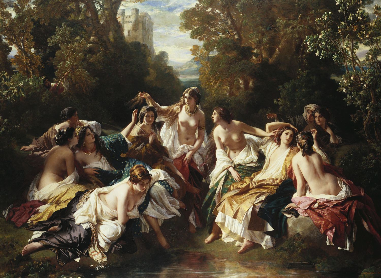 Image: Florinda by Franz Xaver Winterhalter