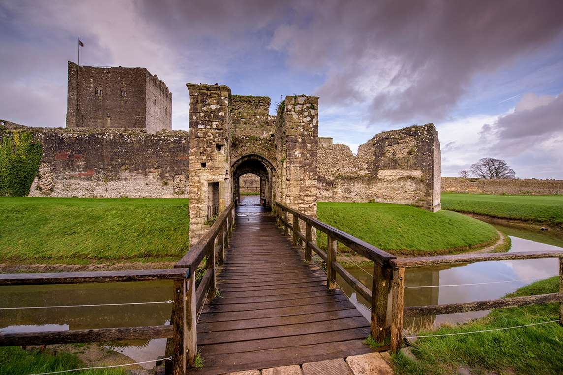 Inner gatehouse at Portchester Castle Inner gatehouse at Portchester Castle