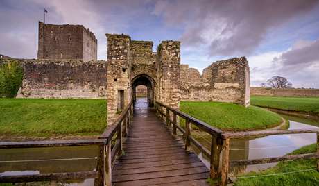 Inner gatehouse at Portchester Castle Inner gatehouse at Portchester Castle