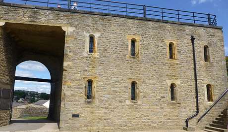 The Richmond Castle cell block