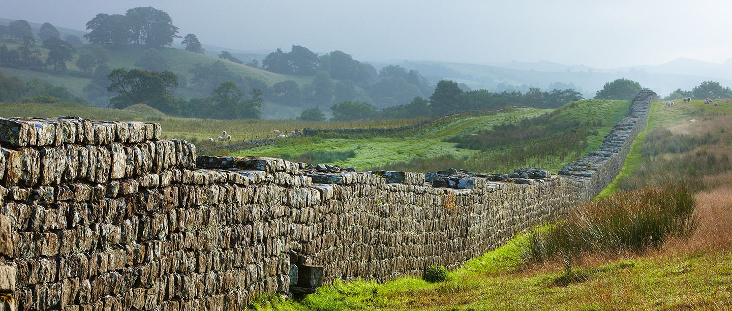 Hadrian's Wall near Birdoswald Roman Fort