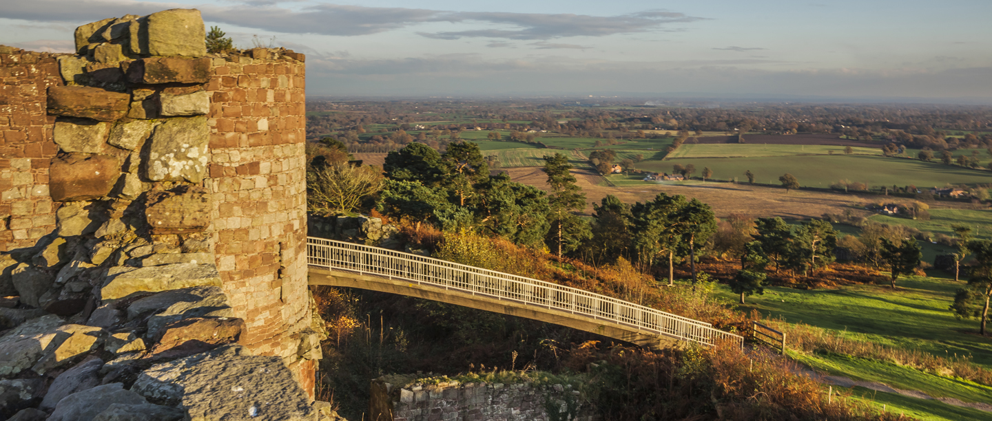 Beeston Castle and Woodland Park English Heritage