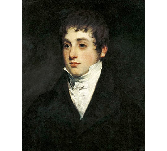 Bust portrait of Richard Neville, 3rd Lord Braybrooke, by John Hoppner Bust portrait of Richard Neville, 3rd Lord Braybrooke, by John Hoppner