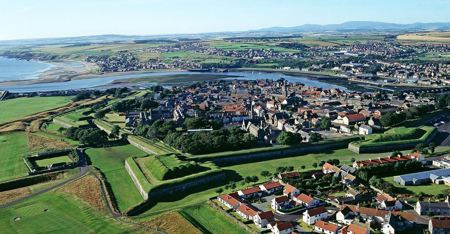 Berwick-upon-Tweed Castle and Ramparts