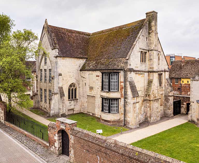 The church from the north-west