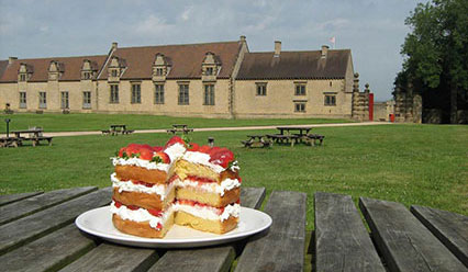 Cake at Bolsover Castle