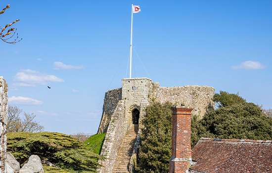 The Norman Keep at Carisbrooke Castle The Norman Keep at Carisbrooke Castle