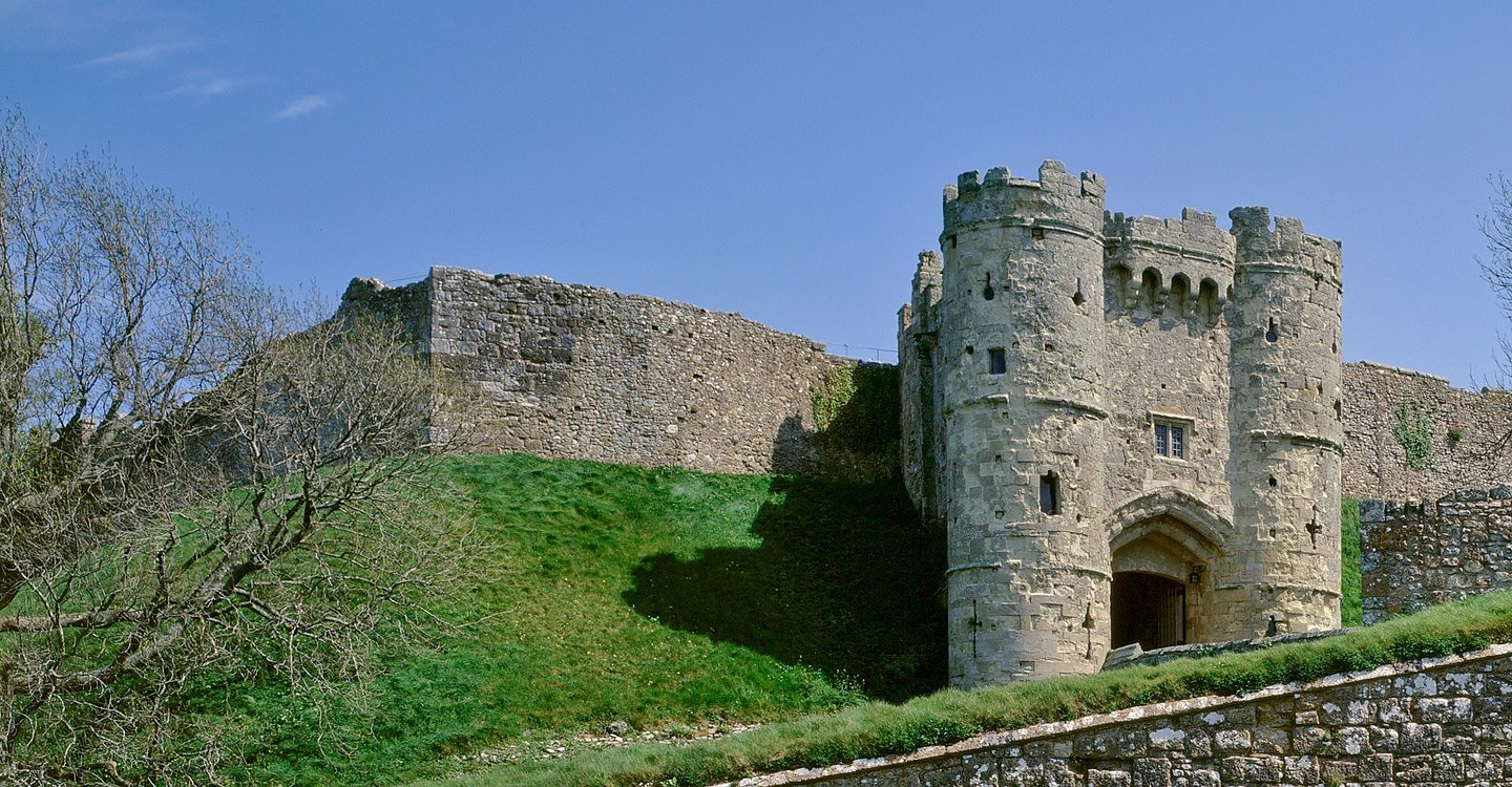 Carisbrooke Castle gatehouse
