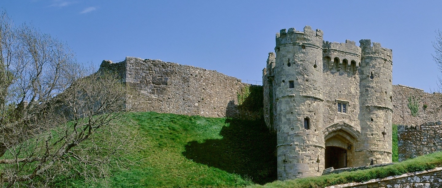 Carisbrooke Castle gatehouse