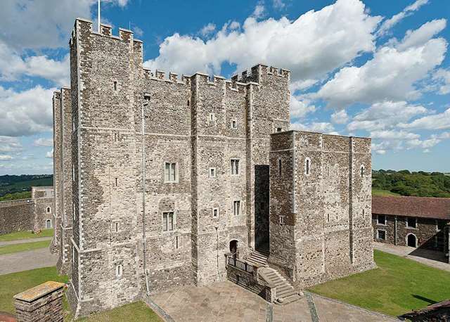 The great tower at Dover Castle The great tower at Dover Castle